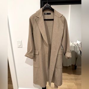 Zara Tan Coat - Perfect for winter and for any style